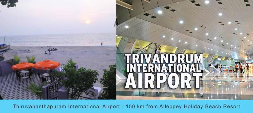 Alleppey Holiday Beach Resort Alappuzha Esterno foto